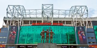 Ratcliffe’s vision for Manchester United’s revival The trilogy statue in front of Old Trafford.