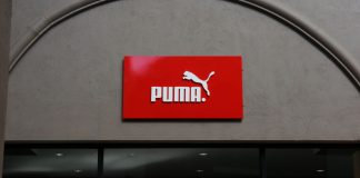 RB Leipzig ends long-lasting Nike ties with Puma deal A red Puma sign on the front of a shop.