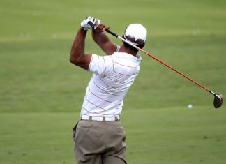 PGA TOUR Enterprises transforms players into equity holders Woods driving at PGA TOUR