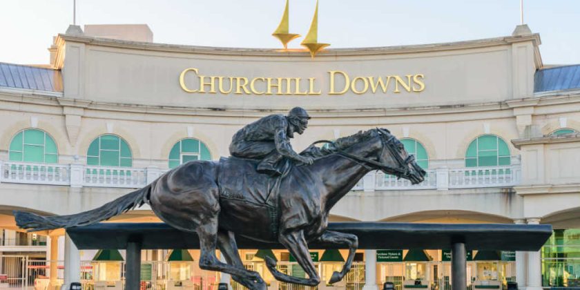 Fitzdares’ Racing App builds up US coverage (IMage of Churchill Downs, US horse racing)