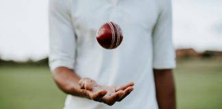 ICC seeks new partner after JioStar heads for the door Cricket player ready to throw the ball.