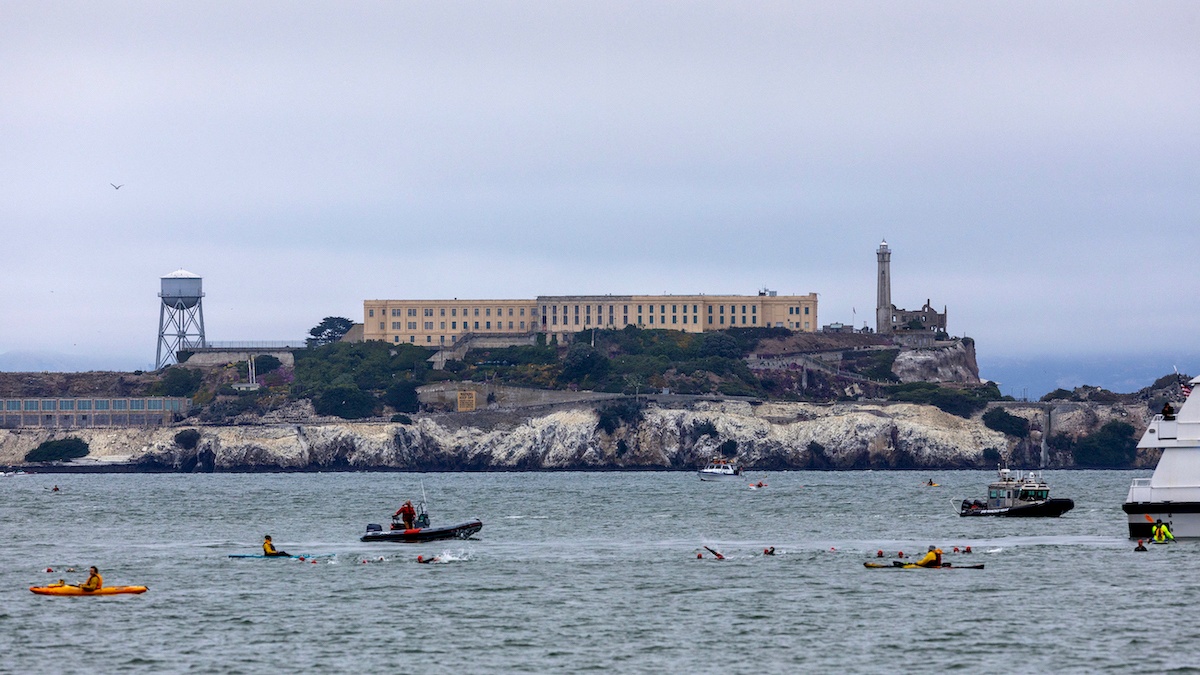 Escape from Alcatraz Triathlon.