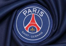 Talon R6 adds European icons amid PSG rebranding the logo of Paris Saint Germain football club on an official jersey.