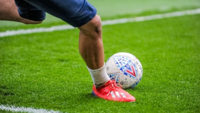 A ball of football during the EFL Sky Bet Championship at The Den, London, England.