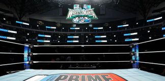 PRIME pins down record-setting sponsorship deal with WWE PRIME Hydration branding in centre of WWE ring.