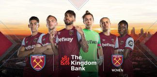 West Ham names Kingdom Bank as first regional banking partner credit: West Ham United