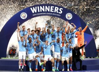 New Manchester City treble-winning documentary sold to Netflix credit: Shutterstock