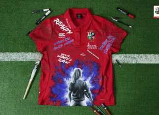 British & Irish Lions gear up for 2025 Australia tour with latest partner Shirt designed by Matthias Hamzaoui.