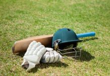 Stuart Broad strikes deal with ‘quirky, smart’ betting brand High angle view of cricket equipment on field during sunny day.