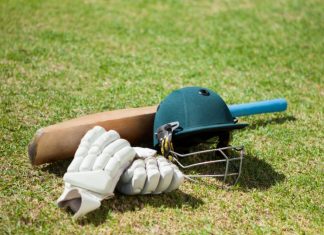 Stuart Broad strikes deal with ‘quirky, smart’ betting brand High angle view of cricket equipment on field during sunny day.