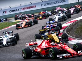 Formula 1 and Sky lock in decade-long broadcast deal Start the F1 race at Formula One Chinese Grand Prix at Shanghai Circuit.