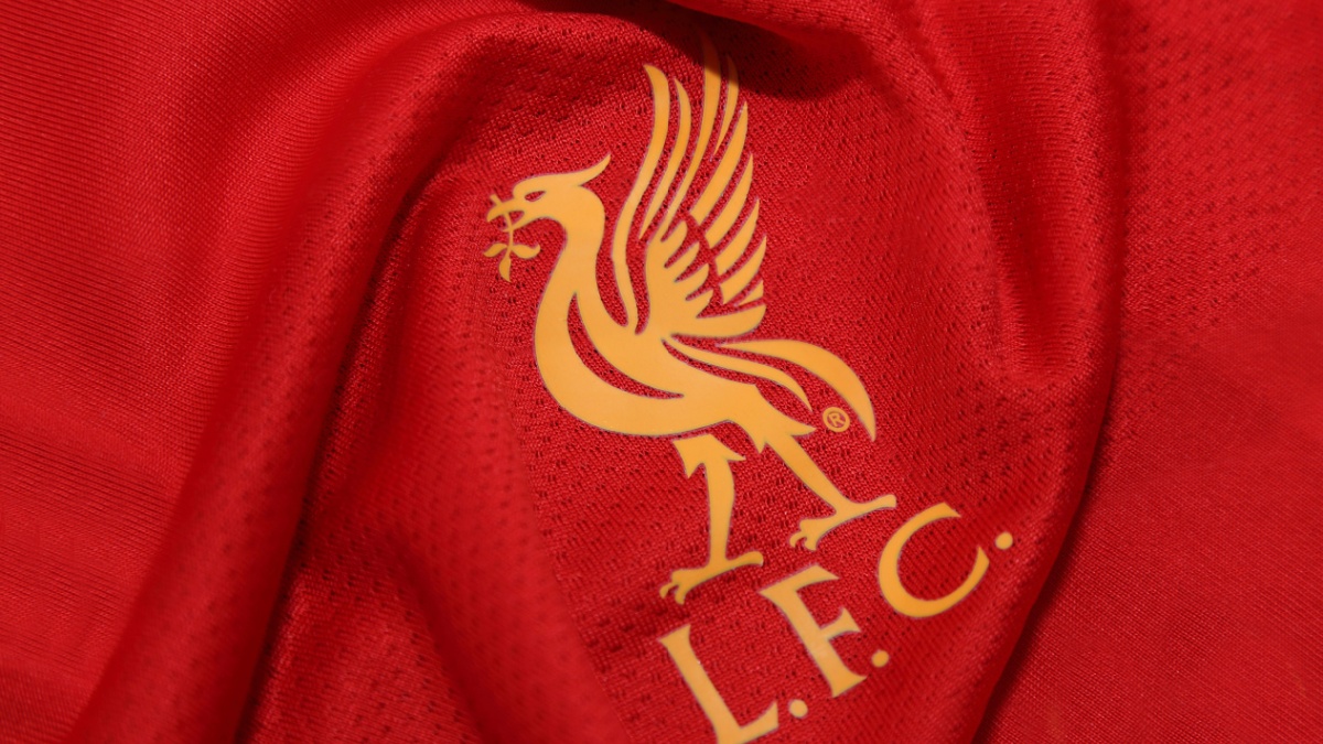 Liverpool Football Club on the Jersey.
