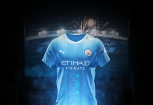 Manchester City launches second limited edition shirt with OKX credit: Shutterstock