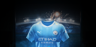 Manchester City launches second limited edition shirt with OKX credit: Shutterstock