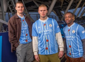 Manchester City & OKX collab on limited edition shirt NFTs credit: OKX/Manchester City