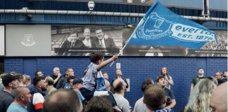 Everton nears the end of the tunnel as Premier League club agrees sale terms Everton Football fans begin to arrive at Goodison for an important game.