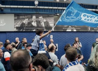 Everton nears the end of the tunnel as Premier League club agrees sale terms Everton Football fans begin to arrive at Goodison for an important game.