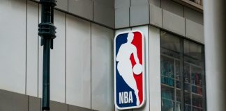NBA reportedly set to sign contracts with Disney, NBC and Amazon A sign for the NBA Store in Manhanttan.