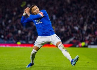 SPFL unveils record-breaking prize money for flagship cup ames Tavernier (2 - Rangers) celebrates his 2nd goal Heart of Midlothian Vs Rangers - Scottish League Cup.