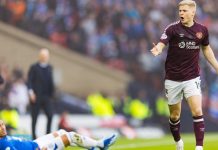 SPFL reportedly filling sponsor gap with William Hill Alex Cochrane (19 - Hearts) brings down James Tavernier (2 - Rangers) Heart of Midlothian Vs Rangers.