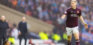SPFL reportedly filling sponsor gap with William Hill Alex Cochrane (19 - Hearts) brings down James Tavernier (2 - Rangers) Heart of Midlothian Vs Rangers.