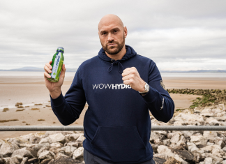 Tyson Fury gears up for the ‘biggest fight of his life’ with WOW HYDRATE credit: WOW HYDRATE