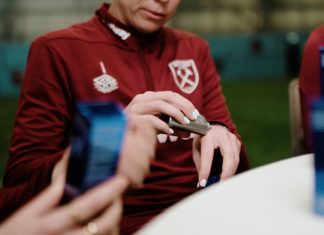 West Ham United ‘protects’ fans with skin cancer campaign Mackenzie Arnold with ZO Skin Health's product.