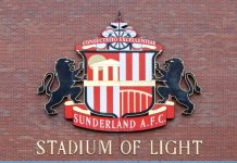 Spreadex offers Sunderland kits without gambling branding The Sunderland Football Club crest adorns the club's home, the Stadium of Light, in Sunderland, England.