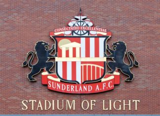 Spreadex offers Sunderland kits without gambling branding The Sunderland Football Club crest adorns the club's home, the Stadium of Light, in Sunderland, England.