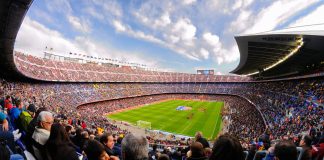 FC Barcelona instals HPE cloud solutions to renovated Camp Nou credit: Shutterstock