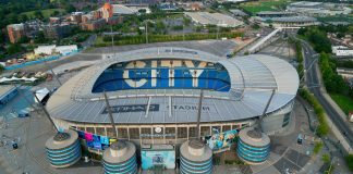 Manchester City to promote sustainable energy with JinkoSolar partnership credit: Shutterstock