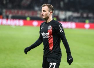 Eintracht Frankfurt’s Adidas deal a ‘step towards international competitiveness’ credit: Shutterstock