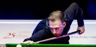 Snooker enjoys ‘incredible’ success amid new Masters sponsor Judd Trump of England plays a shot during Hong Kong Masters 2022.