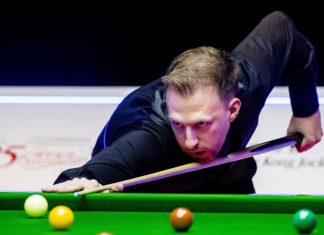 Snooker enjoys ‘incredible’ success amid new Masters sponsor Judd Trump of England plays a shot during Hong Kong Masters 2022.
