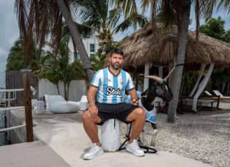 Sergio Agüero hails the ‘GOATs have arrived’ in new Stake marketing campaign credit: Stake