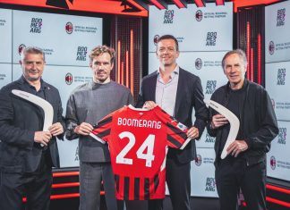 AC Milan enlists Boomerang as its regional betting partner credit: Boomerang