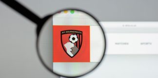 AFC Bournemouth unveils bj88 as shirt sponsor in record deal AFC Bournemouth website homepage. It is a professional association football club based in Bournemouth. logo visible.