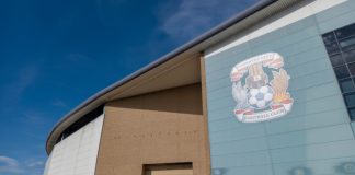 Coventry City embraces ‘challenger mindset’ with Monzo deal The CBS Arena is home to Coventry City Football Club in the West Midlands, UK.