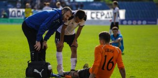 FIFA comes under fire: EC decries crowded match calendar match of the national football league of Russia between the Baltika team Kaliningrad and the team Shinnik Yaroslavl at the stadium of the Baltic.