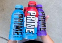 US Olympic Committee sues Prime over trademark infringement Handful of Prime drink bottles, including popular flavours, blue raspberry and ice pop.