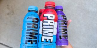US Olympic Committee sues Prime over trademark infringement Handful of Prime drink bottles, including popular flavours, blue raspberry and ice pop.