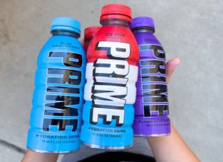 US Olympic Committee sues Prime over trademark infringement Handful of Prime drink bottles, including popular flavours, blue raspberry and ice pop.
