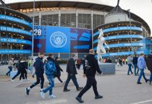 Manchester City brings Piing’s fan interactive game to the Etihad Stadium credit: Shutterstock
