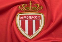 AS Monaco bolsters MENA relationship with Linebet deal The crest of AS Monaco on football kit.