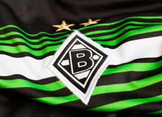 Borussia Mönchengladbach joins Asian casino partnership wave German football club Borussia Monchengladbach emblem on kit.