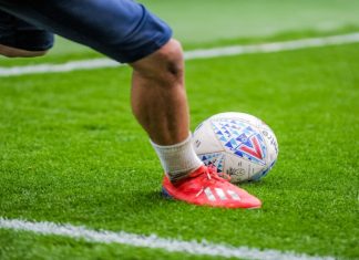 West Brom and Cardiff score big with new betting deals A ball of football during the EFL Sky Bet Championship at The Den, London, England.