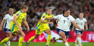 EBU commits to growing women’s football with EURO 2025 deal England Lionesses Forward Lauren James 7 during the UEFA Women’s Euro 2025 Group Stage match between England Lionesses and Sweden at Wembley, London, England on 5 April 2024.