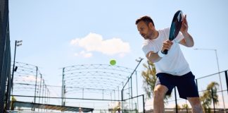Brits call for paddle tennis to become an Olympic sport credit: Shutterstock