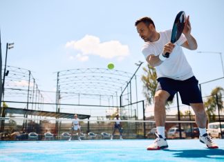 Brits call for paddle tennis to become an Olympic sport credit: Shutterstock
