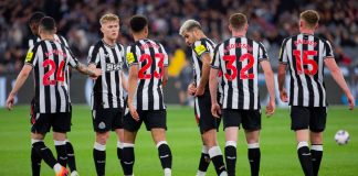 Why do Newcastle United keep missing out on their transfer targets? Newcastle United players celebrate after scoring a goal during the Exhibition match between Tottenham and Newcastle United at the MCG on May 22, 2024 in Melbourne, Australia.
